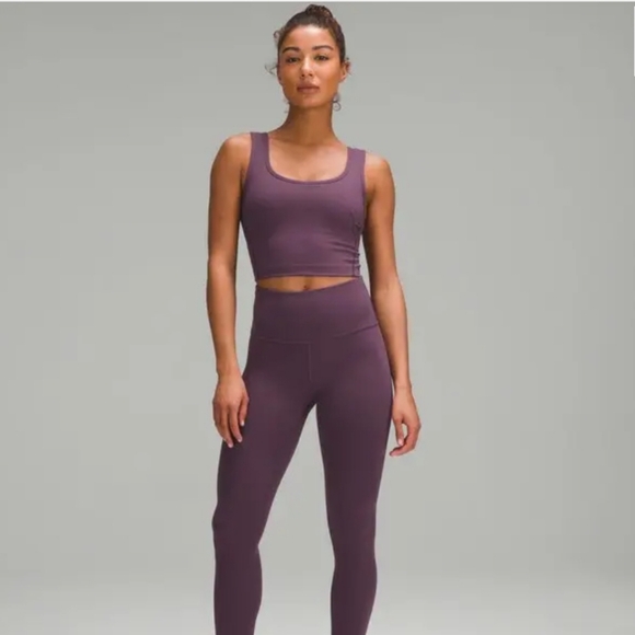 Lululemon Wunder Train Scoop-Neck Ribbed Tank Top Medium Support B/C Cup - 6 - Picture 3 of 12